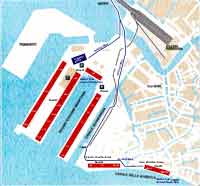 Venice Port Cruise Terminals Map: Medium Quality JPG Format