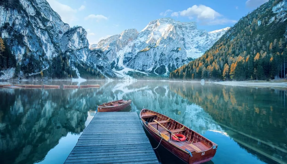 braies lake dolomites