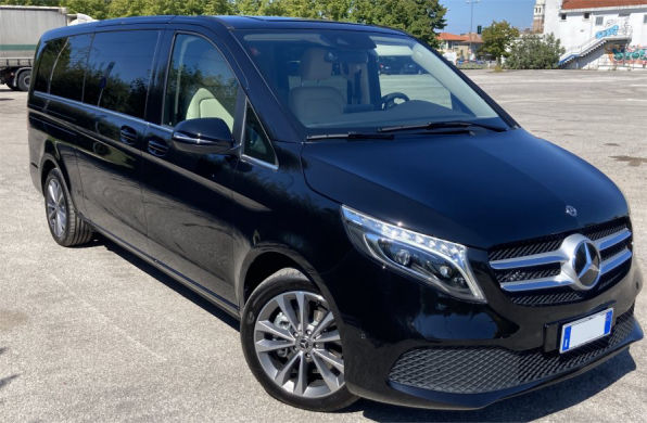 mercedes v class venice limousine